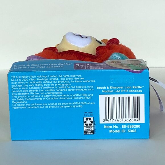 Brand New Vtech Touch & Discovery Lion Rattle (no battery needed) - Picture 13 of 16
